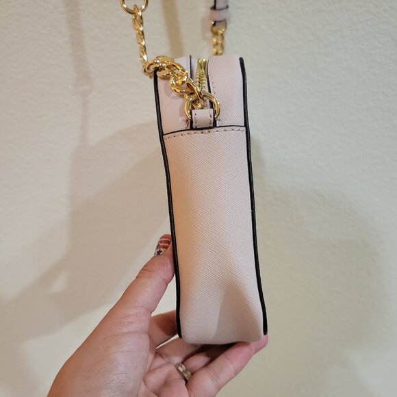 NWT Michael Kors Jet Set Crossbody in Powder Blush - Picture 7 of 11